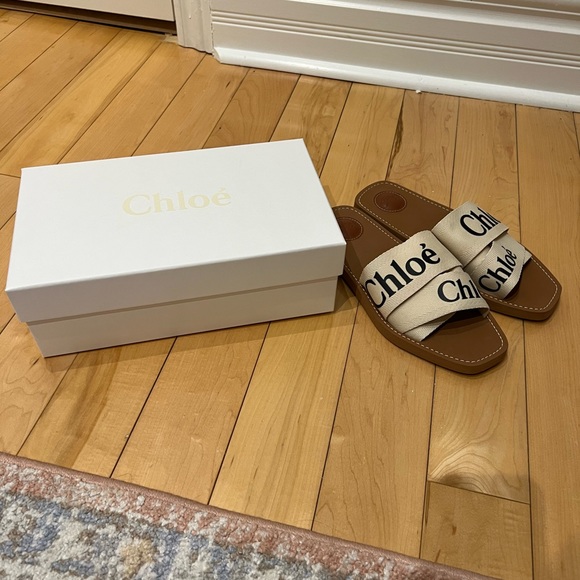 ❗️SOLD❗️BNIB Chloe Woody Sandals - Picture 7 of 7